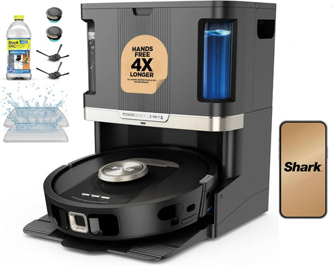 Shark PowerDetect NeverTouch Pro Robot Vacuum And Mop