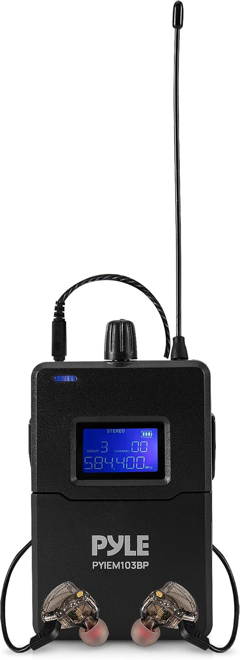 Pyle Wireless in-Ear Monitor Bodypack Receiver