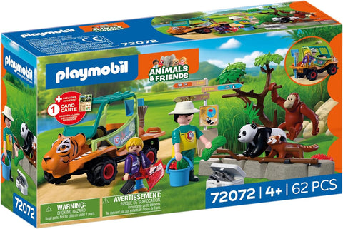Playmobil Zookeeper with Vehicle