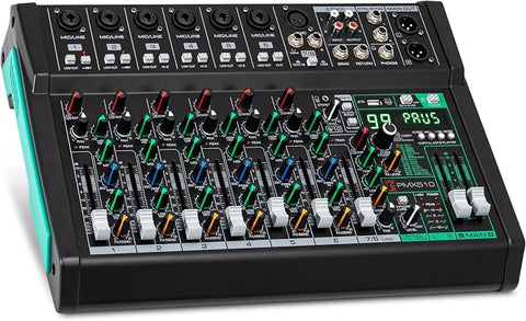 Pyle 10 Channel Audio Mixer