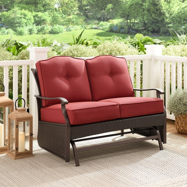 Better Homes & Gardens Glider Loveseat with Cushions