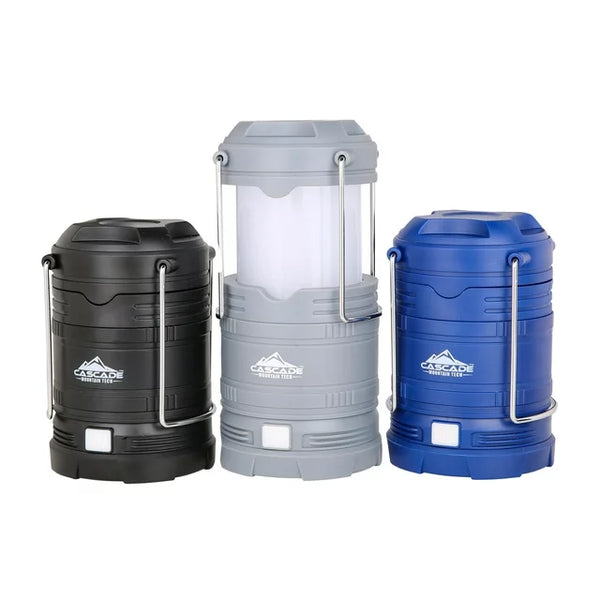3 Pop-Up LED Lanterns With Batteries