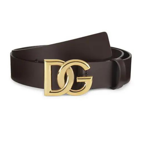 Dolce & Gabbana Logo Leather Belt (3 Styles)