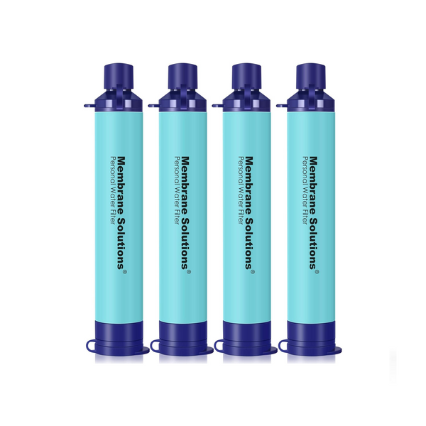 4 Survival Filtration Personal Water Filters