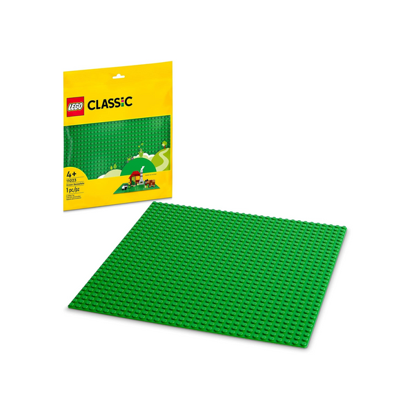 LEGO Classic Green Baseplate Building Toy Set