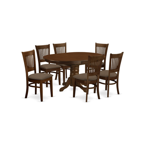 7 Piece Dining Room Set With Butterfly Leaf