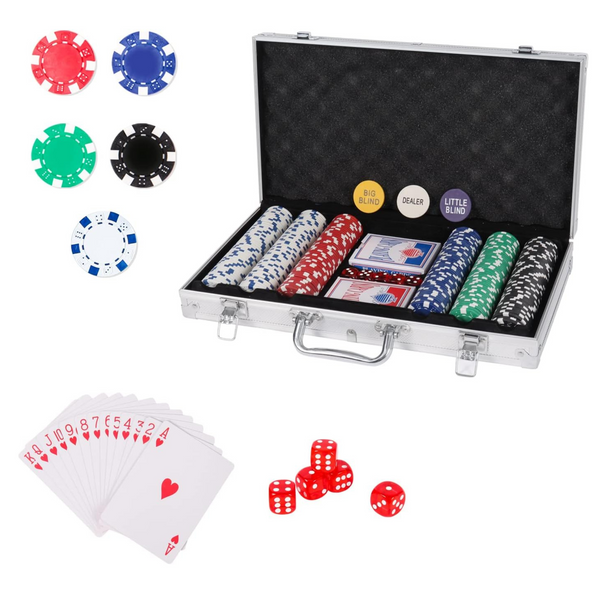 300 Piece Poker Chip Set