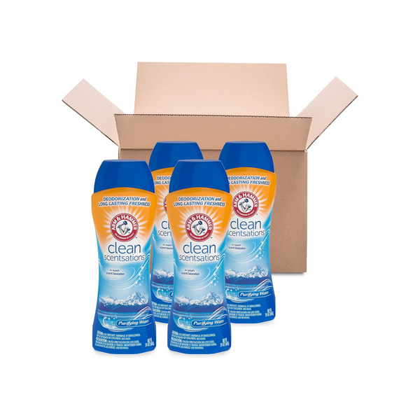 4 Arm & Hammer Clean Scentsations In-Wash Scent Boosters