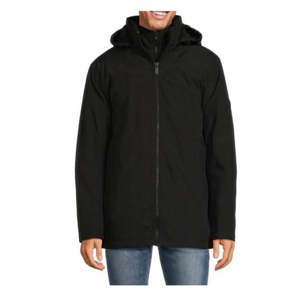 Michael Kors Hooded Zip Up Bib Jacket