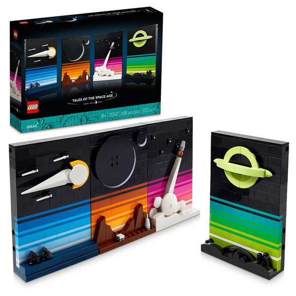 688-Piece LEGO Ideas: Tales of The Space Age Building Set