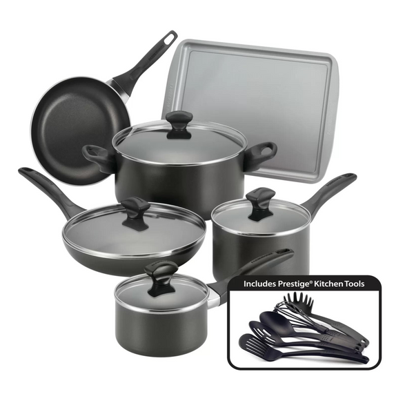 Farberware Dishwasher Safe Nonstick Cookware Pots and Pans