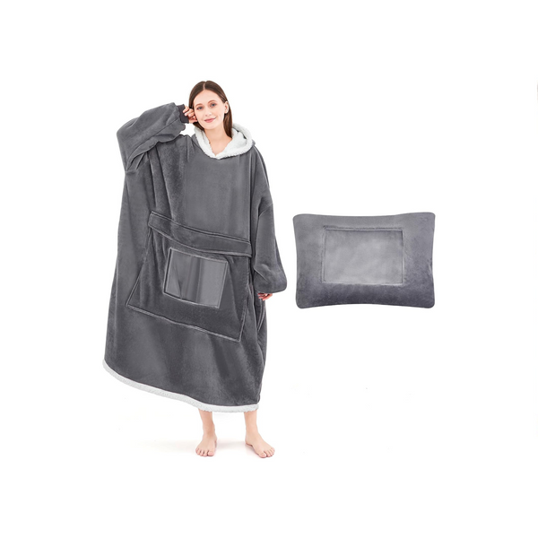 Oversized Wearable Blanket Hoodie