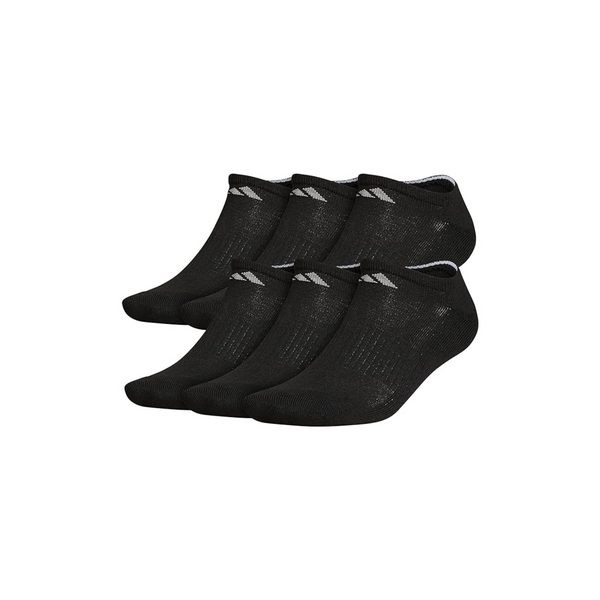 6 Pairs Of adidas Men's Athletic Cushioned No Show Socks