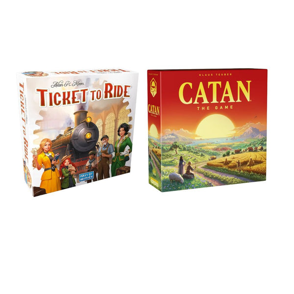 CATAN Or Ticket to Ride Board Game
