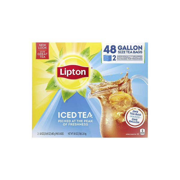 Box Of 48 Lipton Gallon-Sized Iced Tea Bags