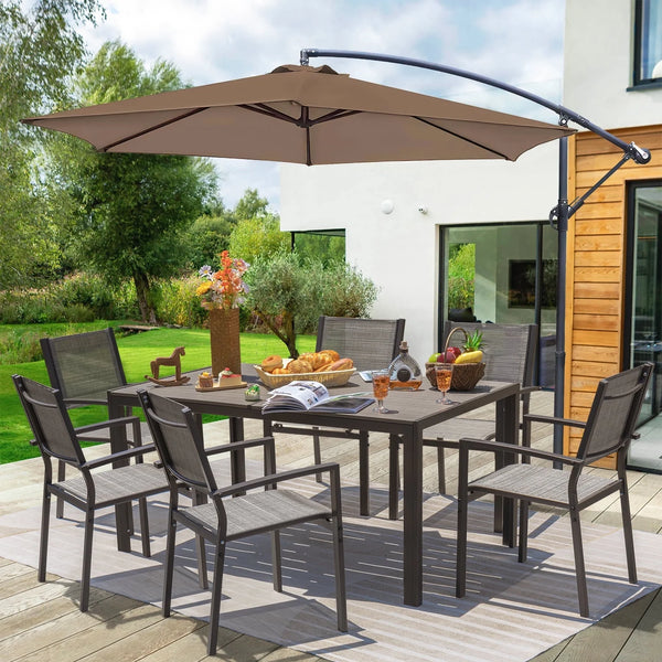 7 Pieces Patio Conversation Set
