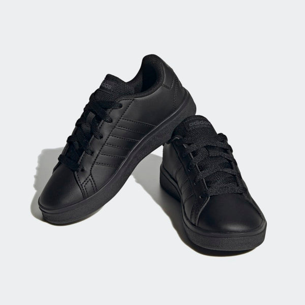 adidas kids Grand Court Lifestyle Tennis Lace-Up Shoes