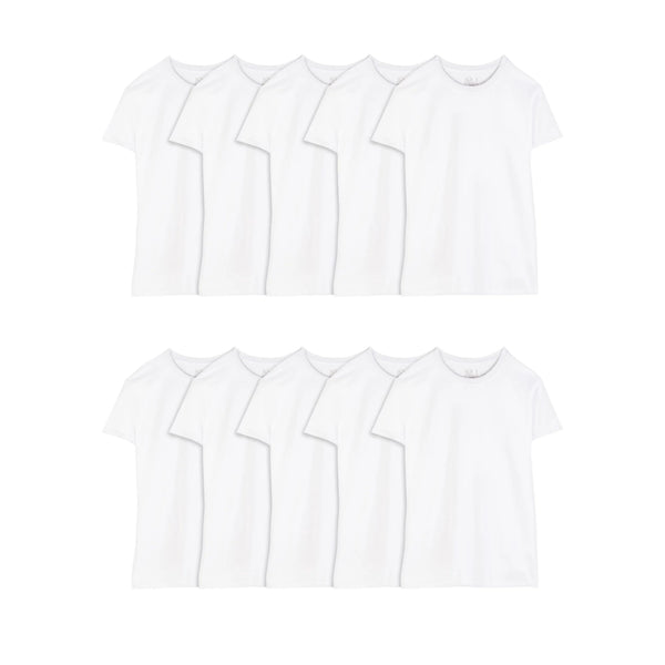 10 Fruit of the Loom Men's Undershirts