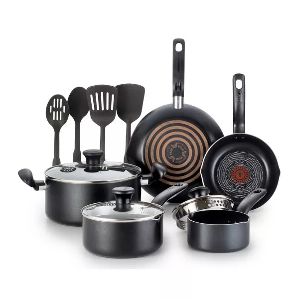 T-fal 12pc Simply Cook Nonstick Cookware Set