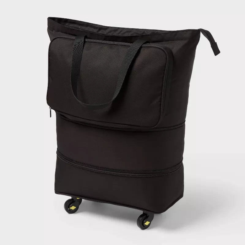 Brightroom Collapsible Rolling Totes