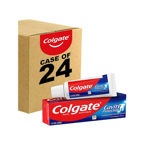 24 Travel Size Colgate Toothpaste