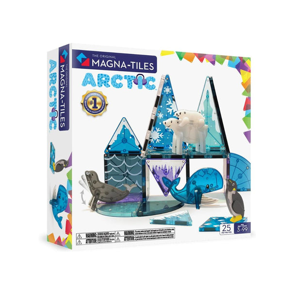 25-Piece MAGNA-TILES Arctic Animals Construction Set
