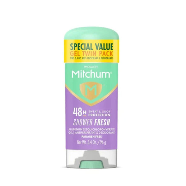 2-Pack Mitchum Women’s Shower Fresh Deodorant Gel