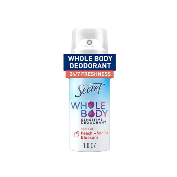 Travel Size Secret Whole Body Deodorant Spray