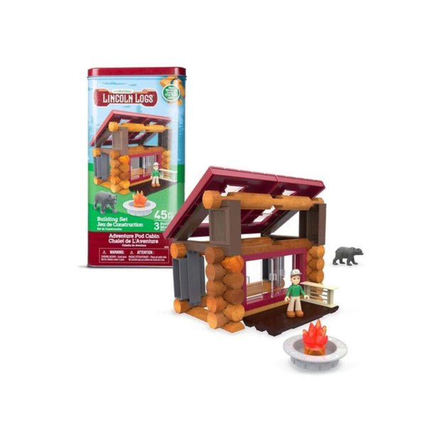 ‌Lincoln Logs Adventure Pod Cabin