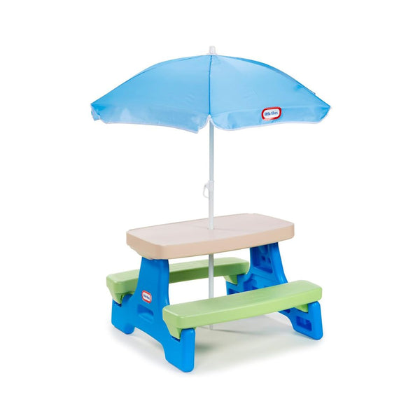 Little Tikes Easy Store Jr. Picnic Table with Umbrella