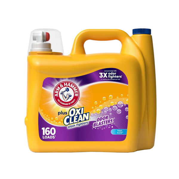 160 Loads Arm & Hammer Plus OxiClean Liquid Laundry Detergent