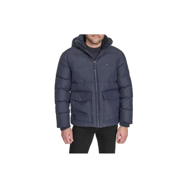 Tommy Hilfiger Men's Hooded Puffer Jacket