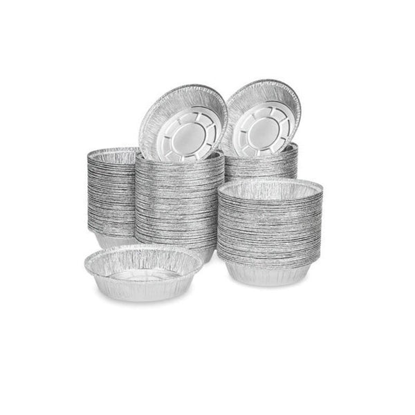 500 Round Disposable Aluminum Foil Pans on Sale (7”, 8”, or 9”)