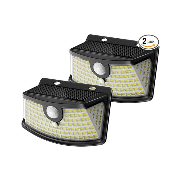2-Pack 120 LED's Solar Motion Sensor Lights