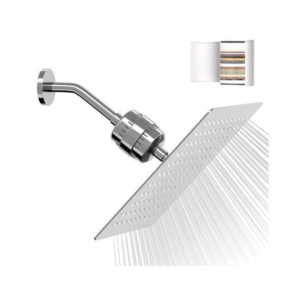 10-inch High Pressure Filtered Shower Head