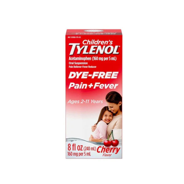 Children’s Tylenol Dye-Free Liquid Pain & Fever Relief
