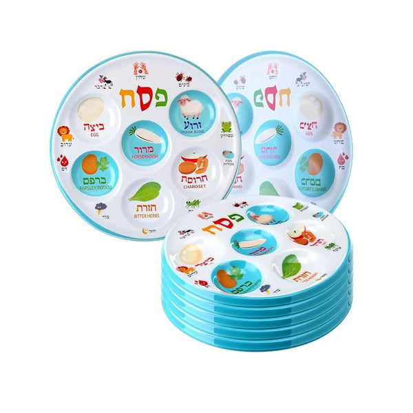 6 Pack Passover Decorations Seder Plate