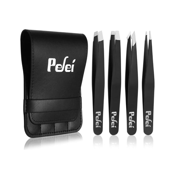 4-Piece Tweezers Set