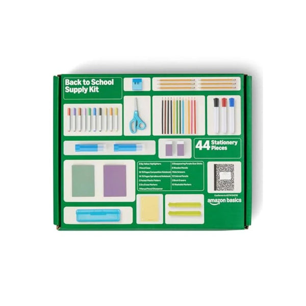 Amazon Basics 44 Piece Student Kit