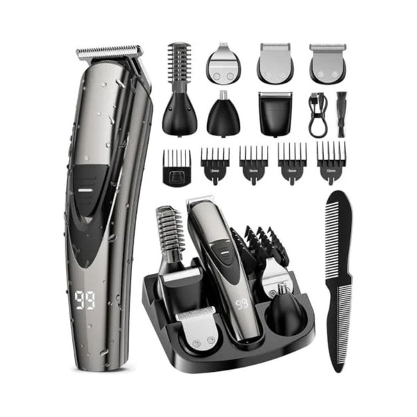 12-in-1 Hair Clippers Beard Trimmer Kit