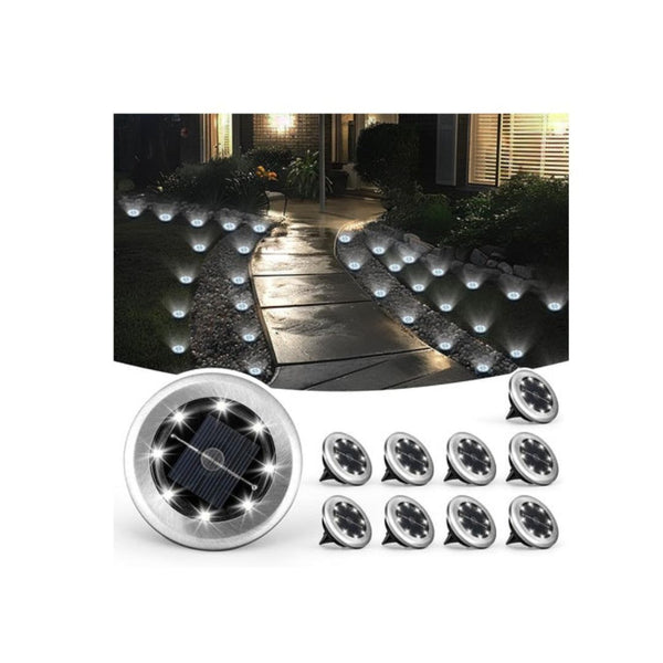 10-Pack Mini Solar Ground Lights
