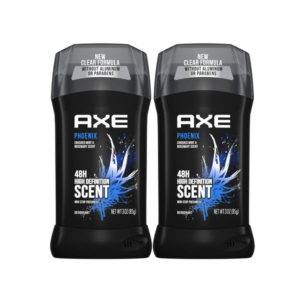 2-Pack AXE Dual Action Deodorant Stick