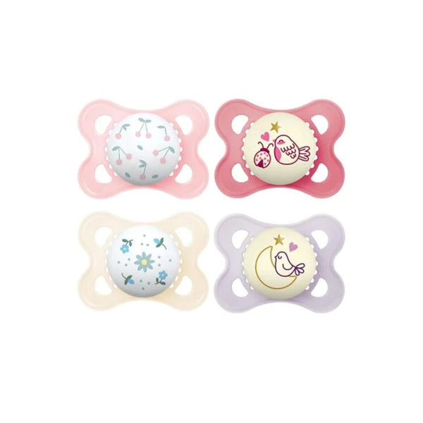 4 Pack MAM Original Baby Pacifiers