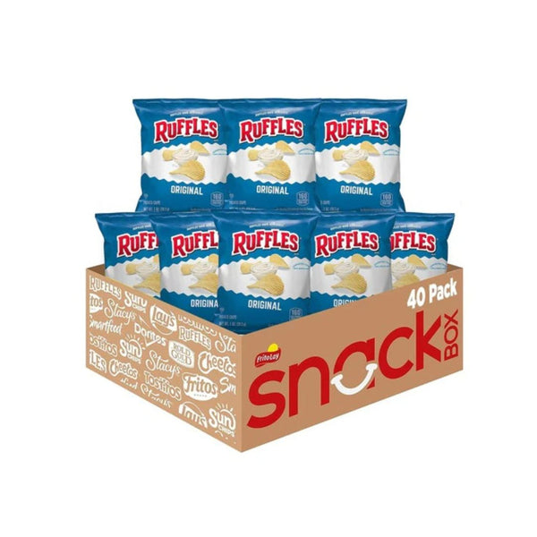 40 Bags Ruffles Potato Chips