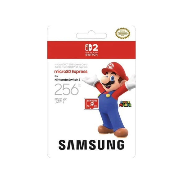 Samsung 256GB microSD Express Card for Nintendo Switch 2