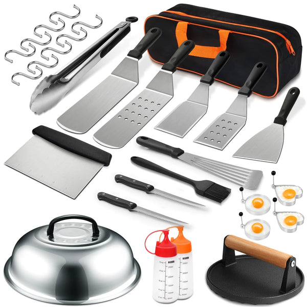 30 Piece Grill Accessories Set