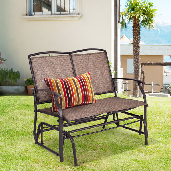 Outdoor Steel Patio Rocking Chair
