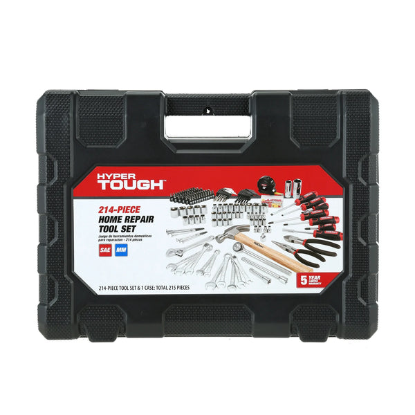 215 Piece Hyper Tough Tool Set