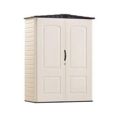 Rubbermaid Resin Weather Resistant Outdoor Storage Shed, 5 x 2 ft.
