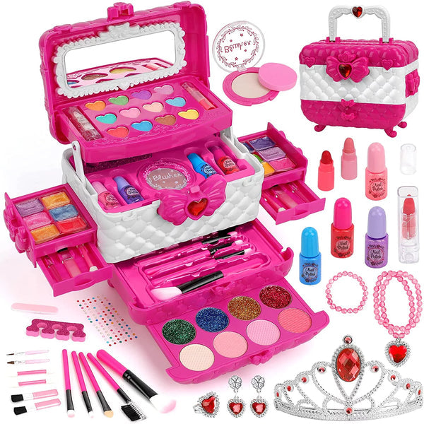 60 Piece Washable Makeup Toy Kit